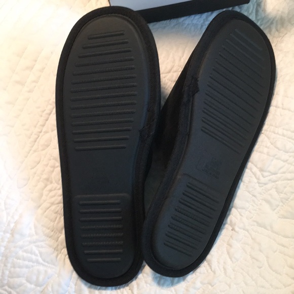 INC International Concepts Shoes Inc Mens Black Slippers Xl Size